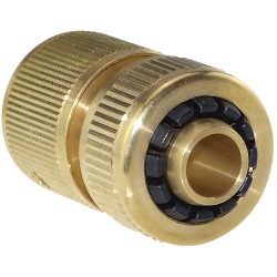 Rychlospojka na hadicu 1/2" - d12/d15mm vnutorna bez klapky, mosadzna