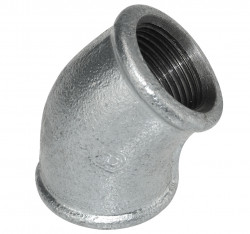 C.120 koleno FF 45�  3/4"  pozinkovane