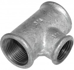 C.130-R T-kus redukovany 1/2"x3/8" pozinkovany