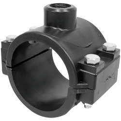 Tvarovka mechanicka pas navrtavaci ZD    63x 6/4"   skrutky 4ks  PN10