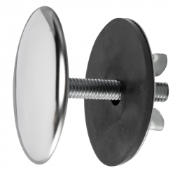 Kryt otvoru umyvadla d44mm pozinkovany