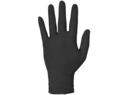 Rukavice CXS STERN BLACK, jednor�zov�, nitrilov�