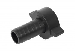 Koncovka hadicova  G  1"  xd20mm, K-279 PVC cierna