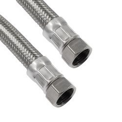 Hadicka flexi voda 3/8"x3/8"   600 FF Nerez  /d8xd12mm/