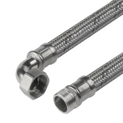 Hadicka flexi voda  1" x 1"  1000 MF s kolienkom /d24xd34mm/