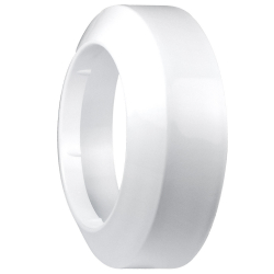 Krytka k WC nizka d110x163x49mm biela PVC