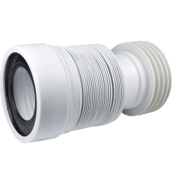 WC FLEXI RURA PVC d110/231x500mm jednoliata s gumovou manzetou