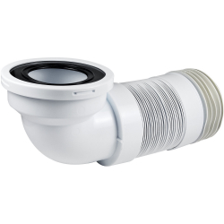 WC FLEXI KOLENO 90 PVC d110/250x450mm s gumovou manzetou