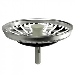 Zatka - sitko nerezove d82mm vyska 12mm - nizka, s plastovym kolikom