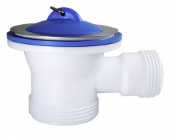 Pileta d70mm 6/4" s odbockou na prepad, bez prepadovej rurky