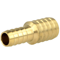 Spojka hadicova redukovana d20mm x d13mm, mosadzna