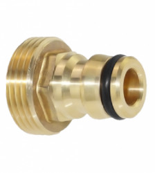 Koncovka hadicova na rychlospojku ZV  G1/2"  mosadzna