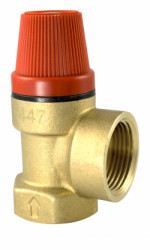 Ventil poistny 3/4" 10bar s pevne nastavitelnym tlakom