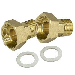 SROUBENIE 1/2" Ms 2ks k vodomeru s otvorom v matici