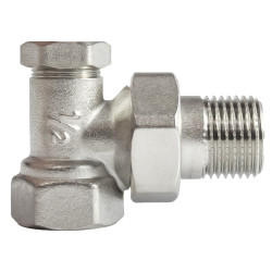 SROUBENIE uzatvaratelne 3/8 rohove poniklovane