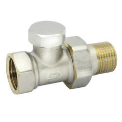 SROUBENIE uzatvaratelne 1/2 priame poniklovane VE-4308A