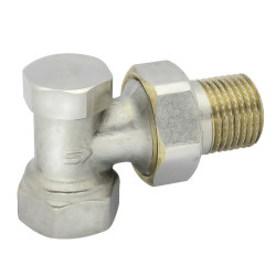 SROUBENIE uzatvaratelne 3/8 rohove poniklovane VE-4309A