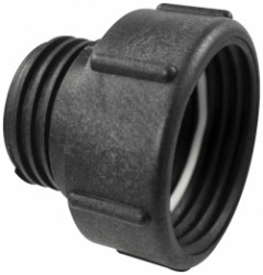 Adapter Profi na IBC nadrze zavit S75x6  redukovany na S60x6 VOZ, zosilneny polypropylen