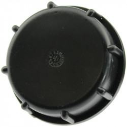 Zatka plna zavit S60x6 na IBC nadrze, polypropylen