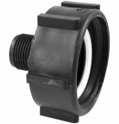 Adapter Profi na IBC nadrze zavit S60x6 redukovany na G 3/4" VOZ, zosilneny polypropylen