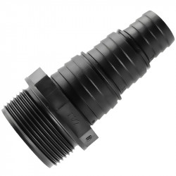 Koncovka hadicova redukovana ZV  G  1"   x d32/d25/d19mm  na sesthran, zosilneny polypropylen 