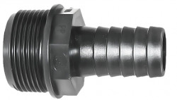 Koncovka hadicova ZV  G1/2" x d13mm  na sesthran,  zosilneny polypropylen 