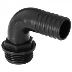 Koncovka hadicova kolenova 90� ZV  G3/4" x d12mm  na sesthran,  zosilneny polypropylen 