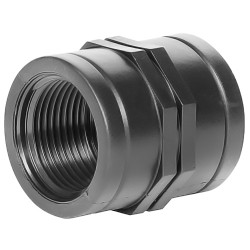 PP natrubok 1/2"x1/2" FF polypropylen