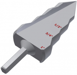 Freza na presne diery d29-d35-d43mm / 1/2