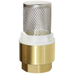 Klapka   1"   PN12 spatna s nerez. sitkom, s nylonovym uzaverom a gumovym NBR tesnenim