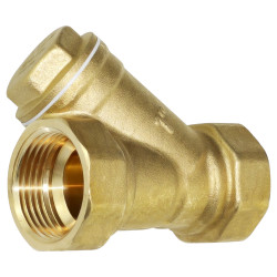 Filter 3/4" FF zavitovy mosadzny s nerezovym sitkom na vodu