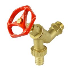 Ventil uzatvaraci 1/2" Ms s hadicovou koncovkou