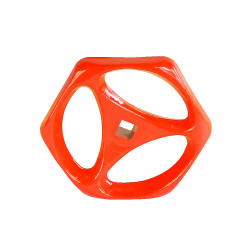 RUKOVAT k uzatv.ven. 1" cervena