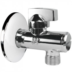 Ventil rohovy 1/2"x3/8" dlhy s filterom RR, kovova paka