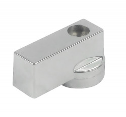 PACKA rohovy ventil plast pochromovany