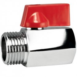 MINIVENTIL 3/4 MF gulovy celopochromovany