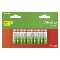 Alkalick batria GP Alkaline LR03 (AAA), 20 ks 20ks