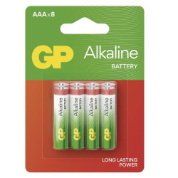 Alkalick batria GP Alkaline LR03 (AAA), 8 ks 8ks