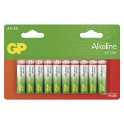 Alkalick batria GP Alkaline LR6 (AA), 20 ks 20ks