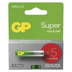 Alkalick batria GP Super LR03 (AAA), 5 ks 5ks