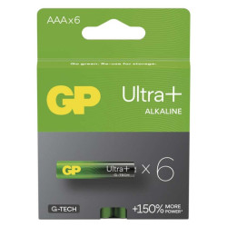 Alkalick batria GP Ultra Plus LR03 (AAA), 6 ks 6ks