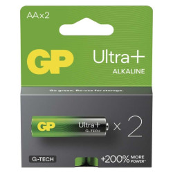 Alkalick batria GP Ultra Plus LR6 (AA), 2 ks 2ks