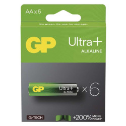 Alkalick batria GP Ultra Plus LR6 (AA), 6 ks 6ks