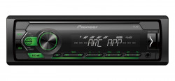 Autordio PIONEER, MOSFET 4x 50 W, RDS, USB, AUX, Android komp., zelen podsvietenie tlaidiel