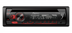Autordio PIONEER, MOSFET 4x 50 W, RDS, USB, AUX, Bluetooth, Android komp.