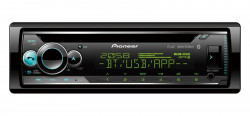 Autordio PIONEER, MOSFET 4x 50 W, RDS, USB, AUX, Bluetooth, iOS/Android komp.