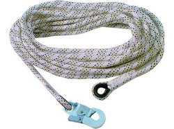Bezpe�nostn� lano AC 100 s karabinou, 20 m