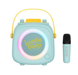Bluetooth Karaoke set mikrofn a reproduktor KidsVoice Mint