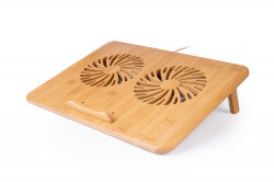 Chladc podloka C-TECH Bamboo, 15,6