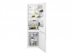 Chladnika AEG, mraz. dole, 266/101 l, No Frost, MultiFlow, Custom Flex, en. trieda E, biela